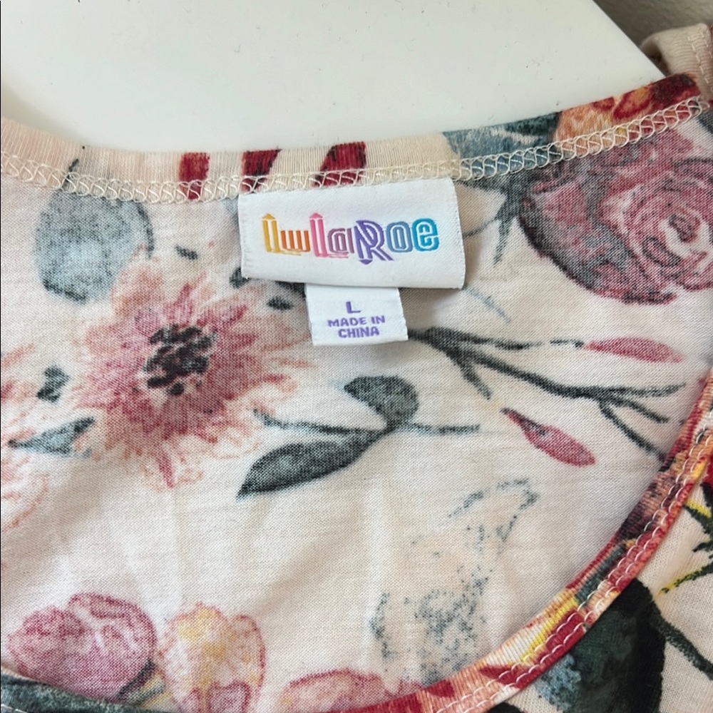 LuLaRoe Floral Print Top